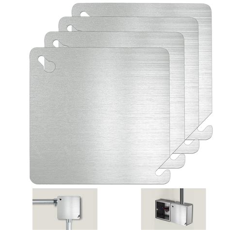 4 inch square electrical box covers|4x4 metal electrical box cover.